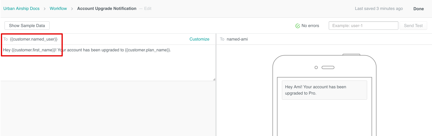 Urban Airship - Composer Push Notification