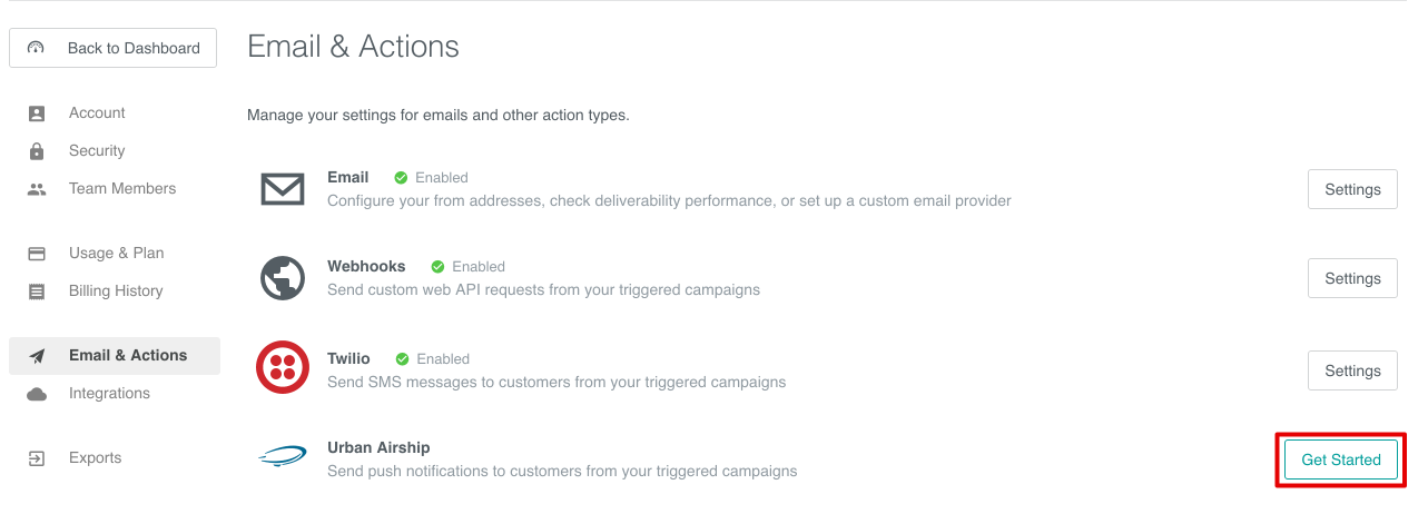 Urban Airship - Get Started