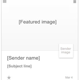 Gmail Grid View Featured Images