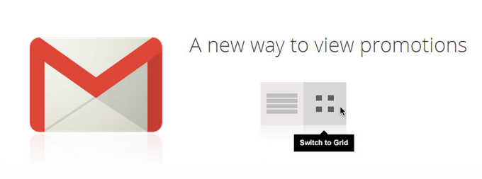 Gmail Grid View